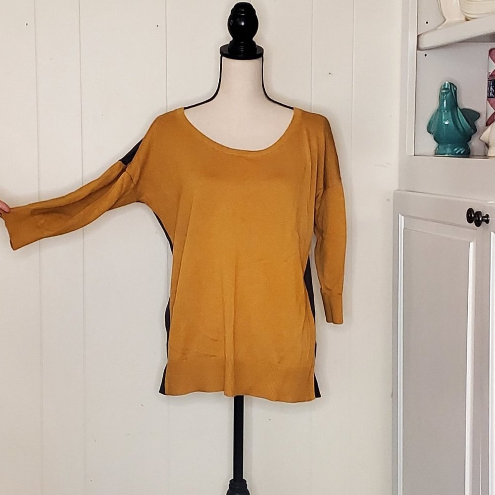 Loft Color Block Sweater